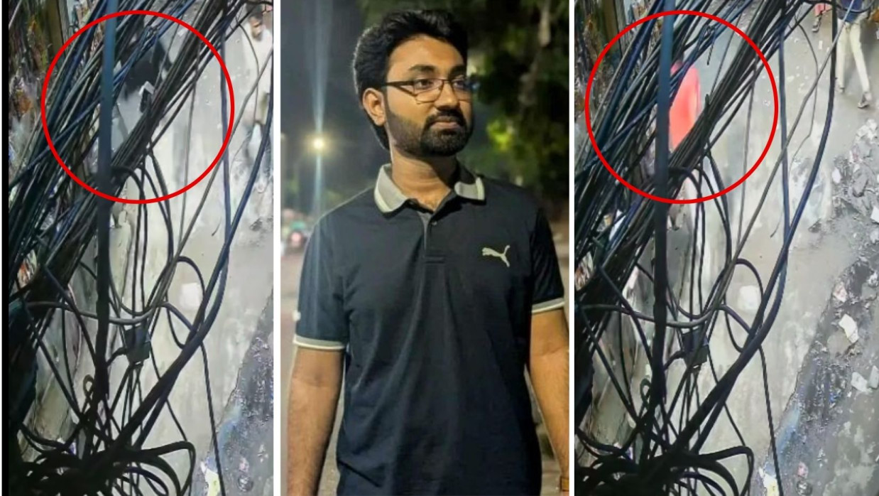 জবি ছাত্র জুবায়েদ হোসেন ও সিসিটিভি ফুটেজ