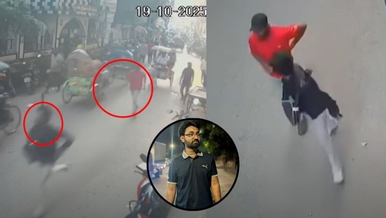 জবি শিক্ষার্থী ও ছাত্রদল নেতা জুবায়েদ হোসাইন হত্যার ঘটনার পর সিসি ক্যামেরার ফুটেজে দেখা যায় দুই যুবক দৌড়ে পালিয়ে যাচ্ছেন