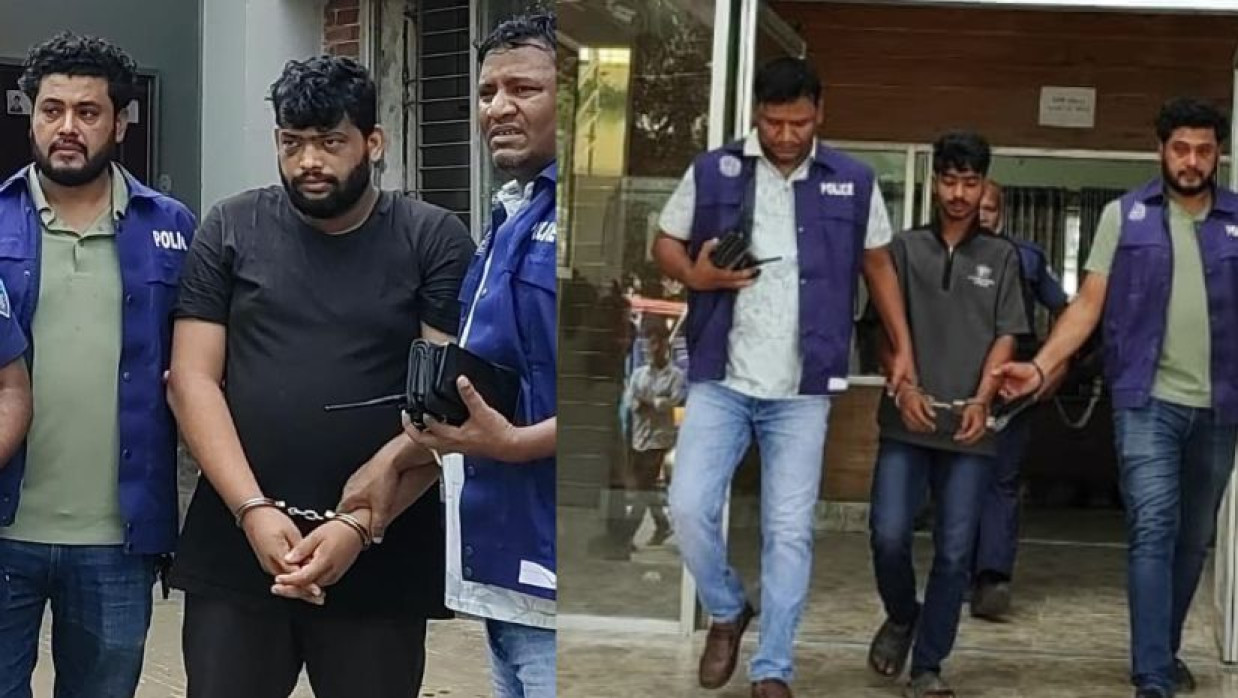 সংঘবদ্ধ অপরাধ চক্র গামছা গ্যাংয়ের দুই সদস্য গ্রেফতার 