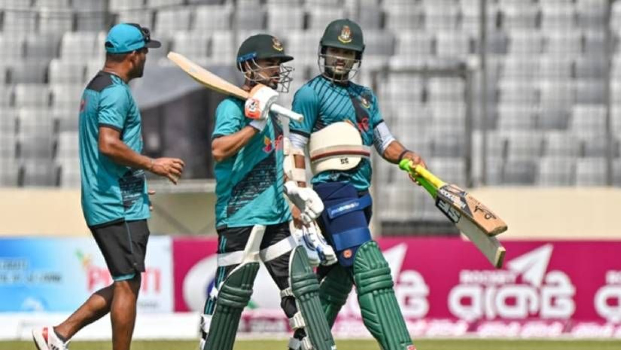 টাইগারদের অনুশীলন 