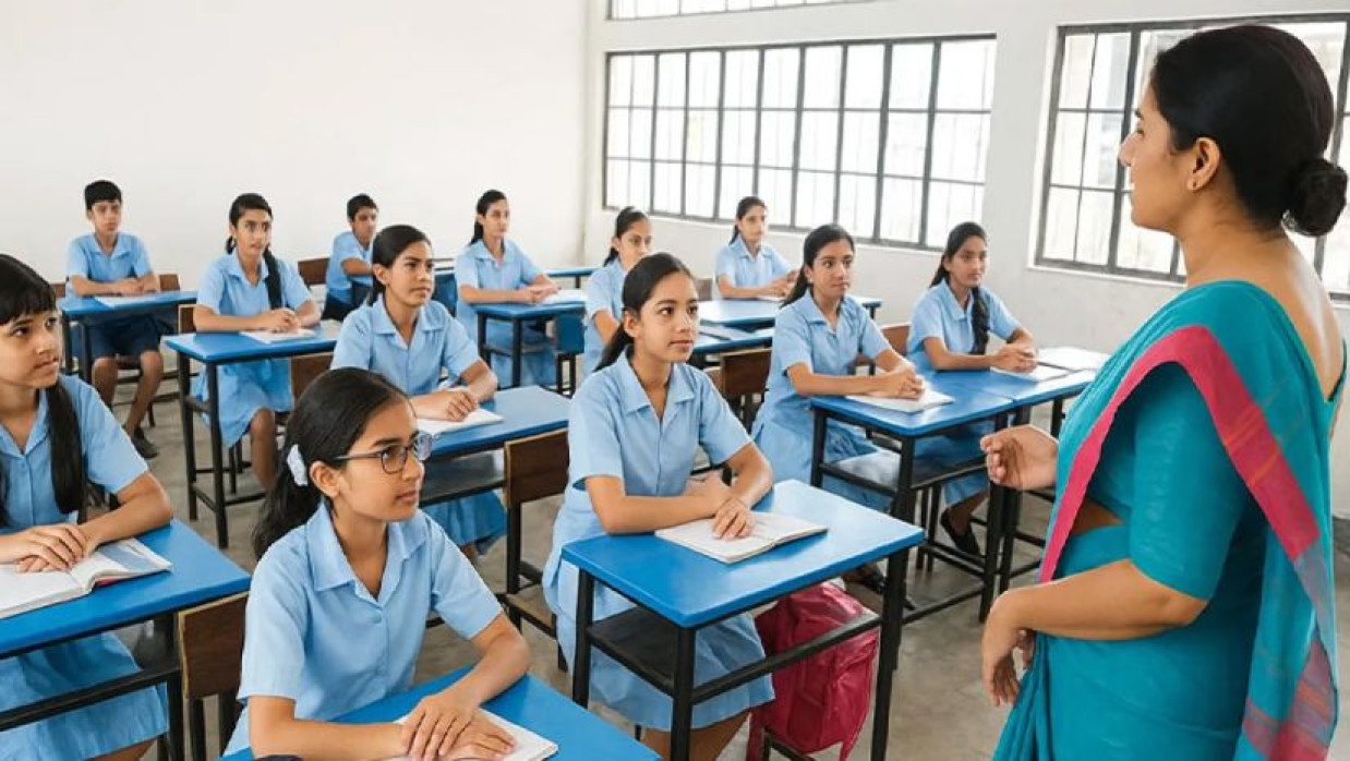 শ্রেণিকক্ষে শিক্ষক