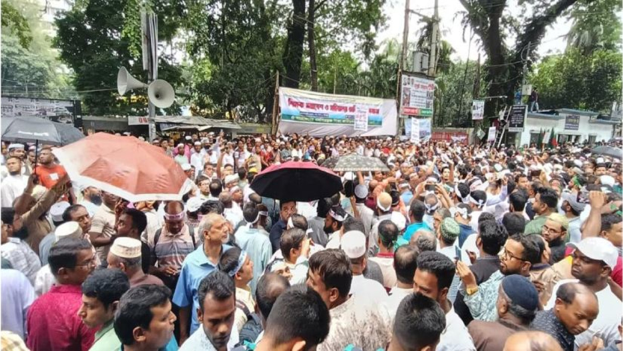 শিক্ষকদের আন্দোলন