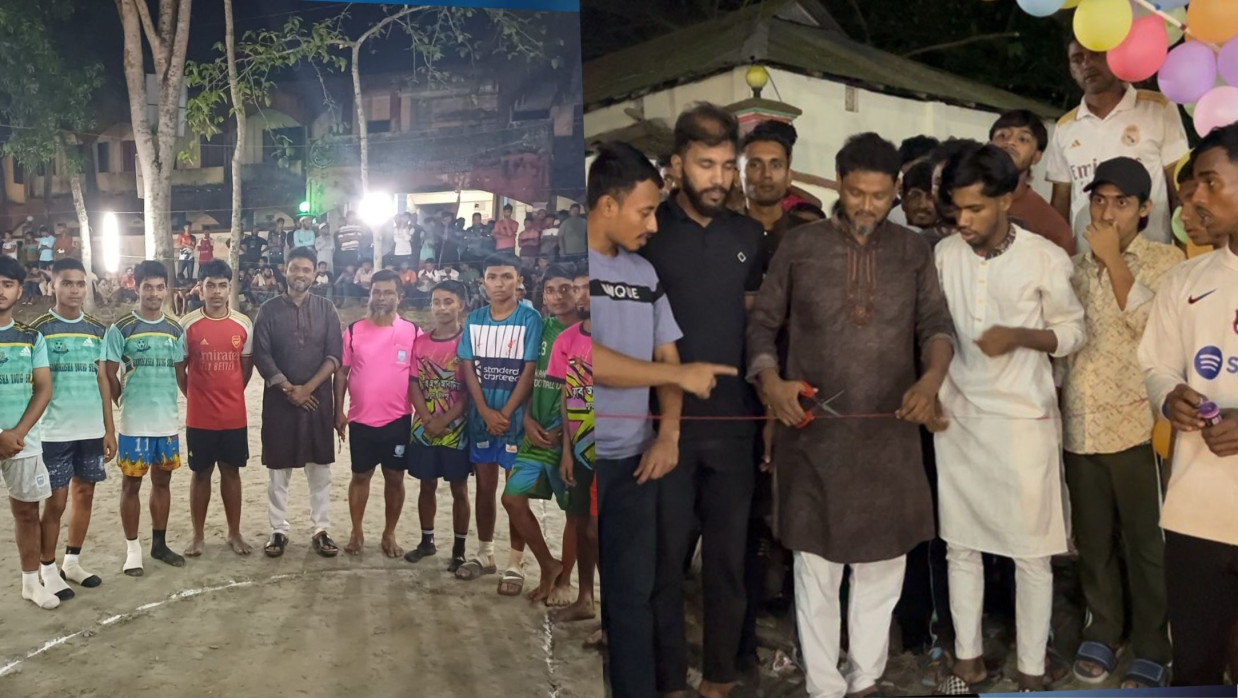 টুর্নামেন্টের উদ্বোধন করেন বাংলাদেশ জাতীয়তাবাদী ছাত্রদলের কেন্দ্রীয় সহ-সভাপতি হাবিবুল বাশার