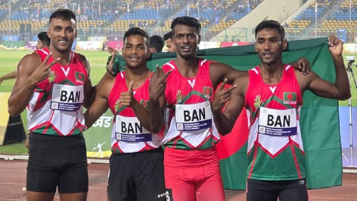 সাফ অ্যাথলেটিকস চ্যাম্পিয়নশিপেও পদক পেল বাংলাদেশ