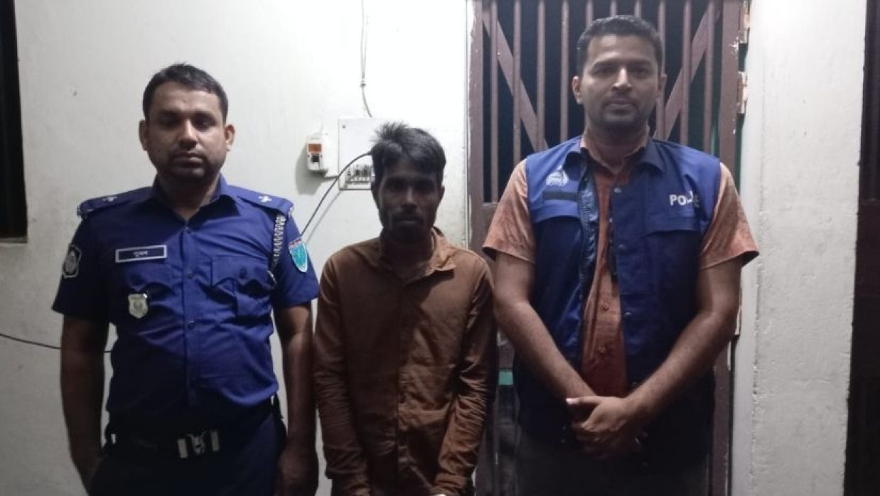 হবিগঞ্জে ৫০০ গ্রাম গাঁজাসহ আটক