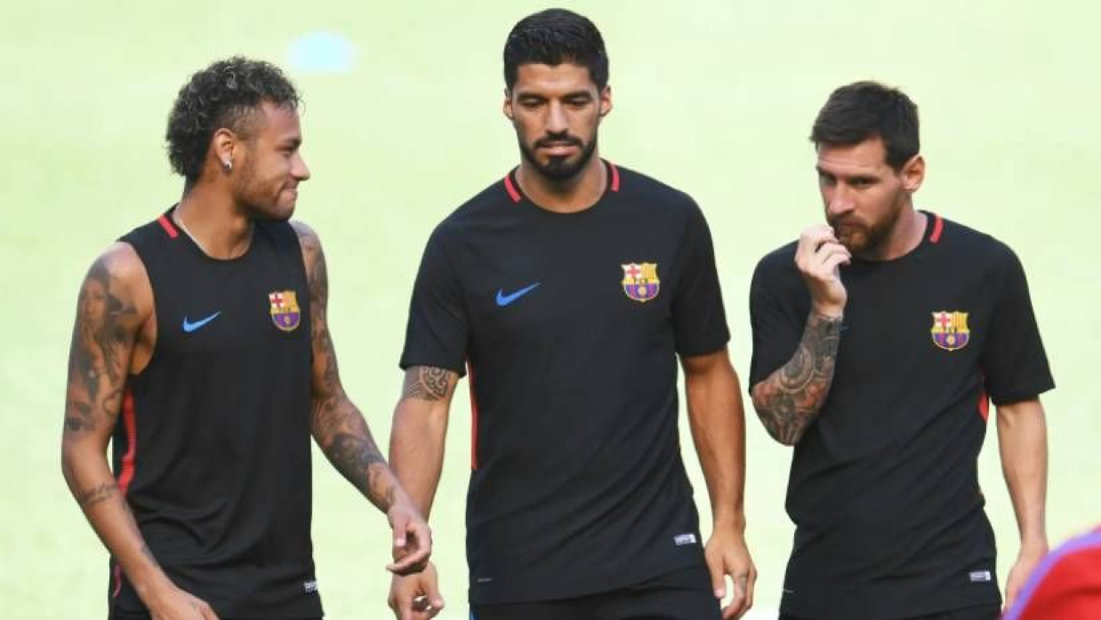 মেসি-নেইমার-সুয়ারেজ 