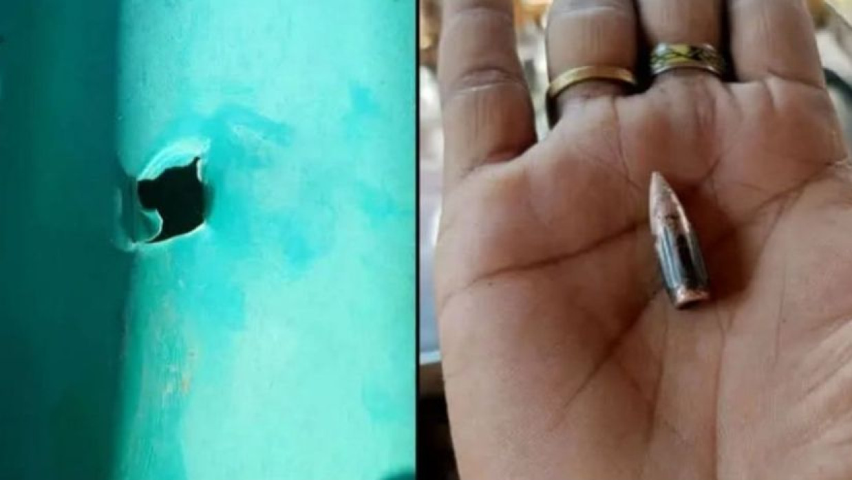 মিয়ানমার সীমান্ত থেকে ফের গুলি এসে পড়লো বসতঘরে