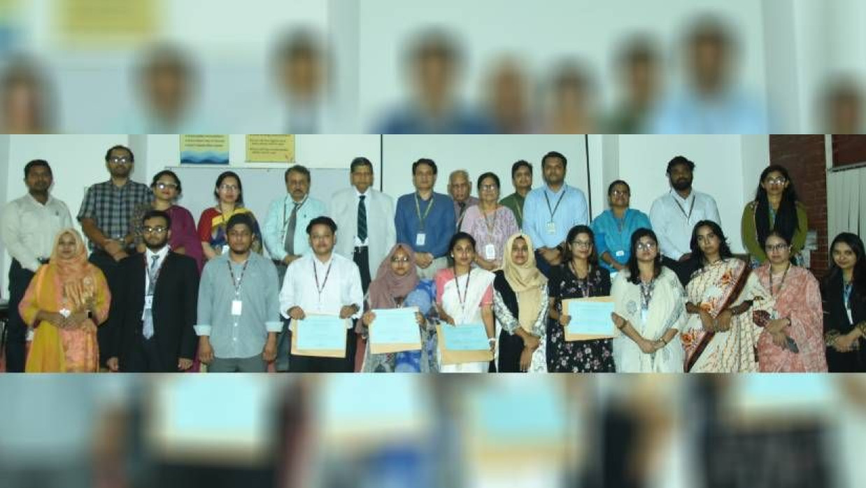 কর্মশালায় ৪০ জন শিক্ষার্থী অংশগ্রহণ করে 