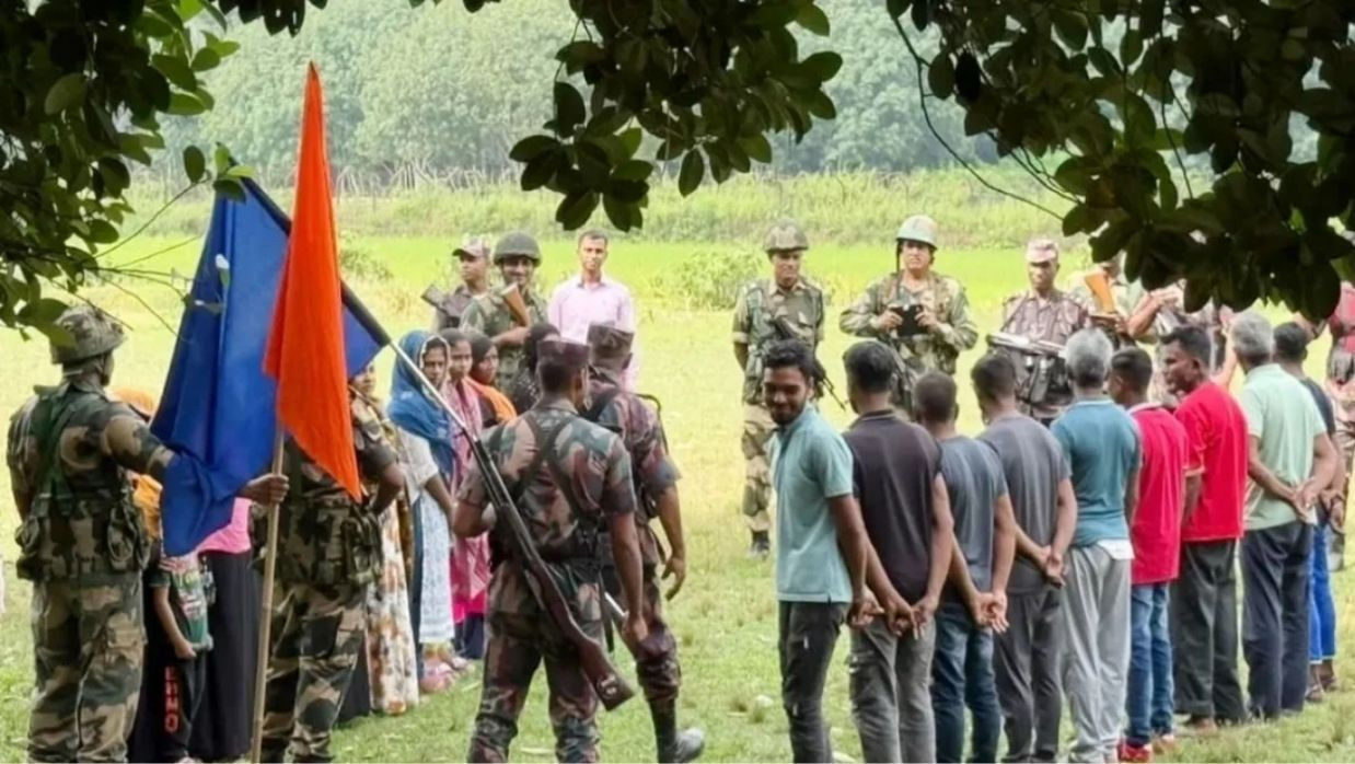 সীমান্তে বিজিবি ও বিএসএফ