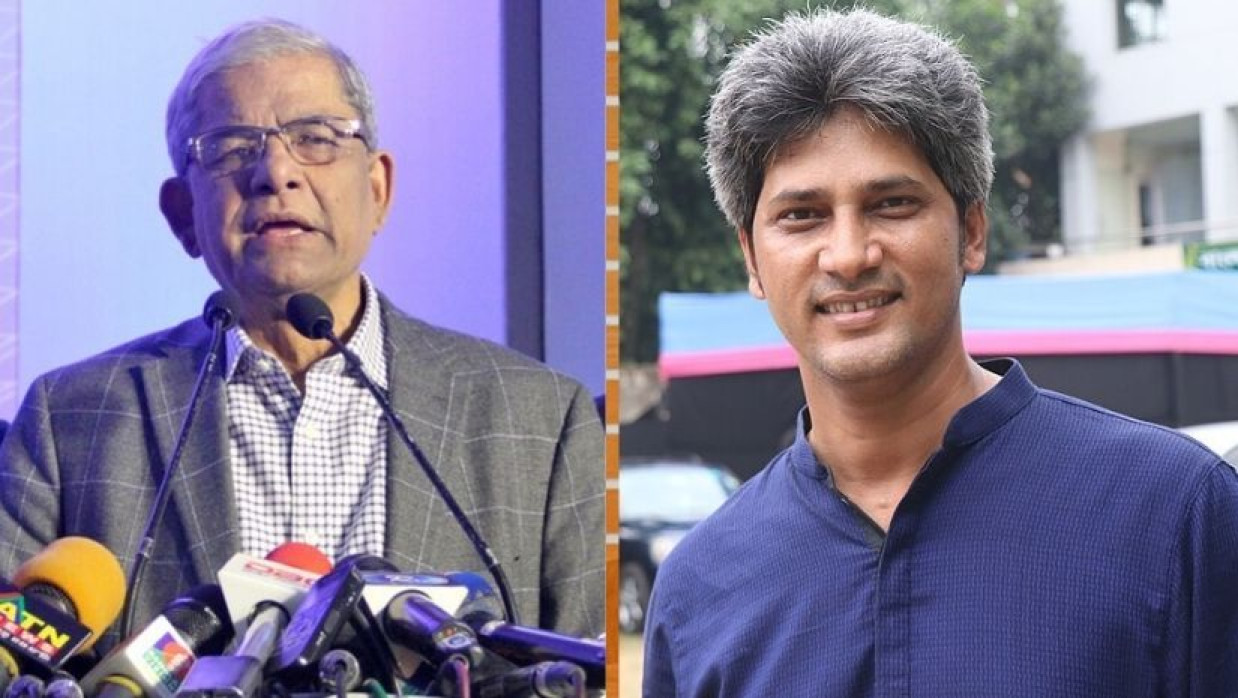 মির্জা ফখরুল ইসলাম আলমগীর ও জোনায়েদ সাকি