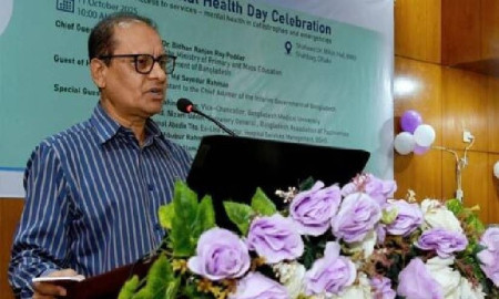 চিকিৎসকদের পরিবারেও মানসিক স্বাস্থ্যসেবায় অনীহা: ডা. বিধান রঞ্জন রায় পোদ্দার