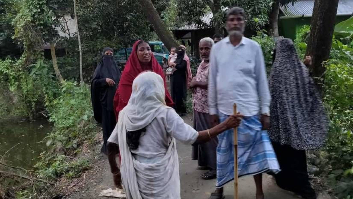 নিহত ব্যক্তির স্বজনরা