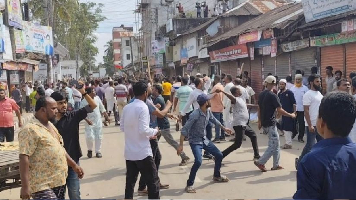 বিএনপি-বিজেপি কর্মীদের মধ্যে সংঘর্ষ