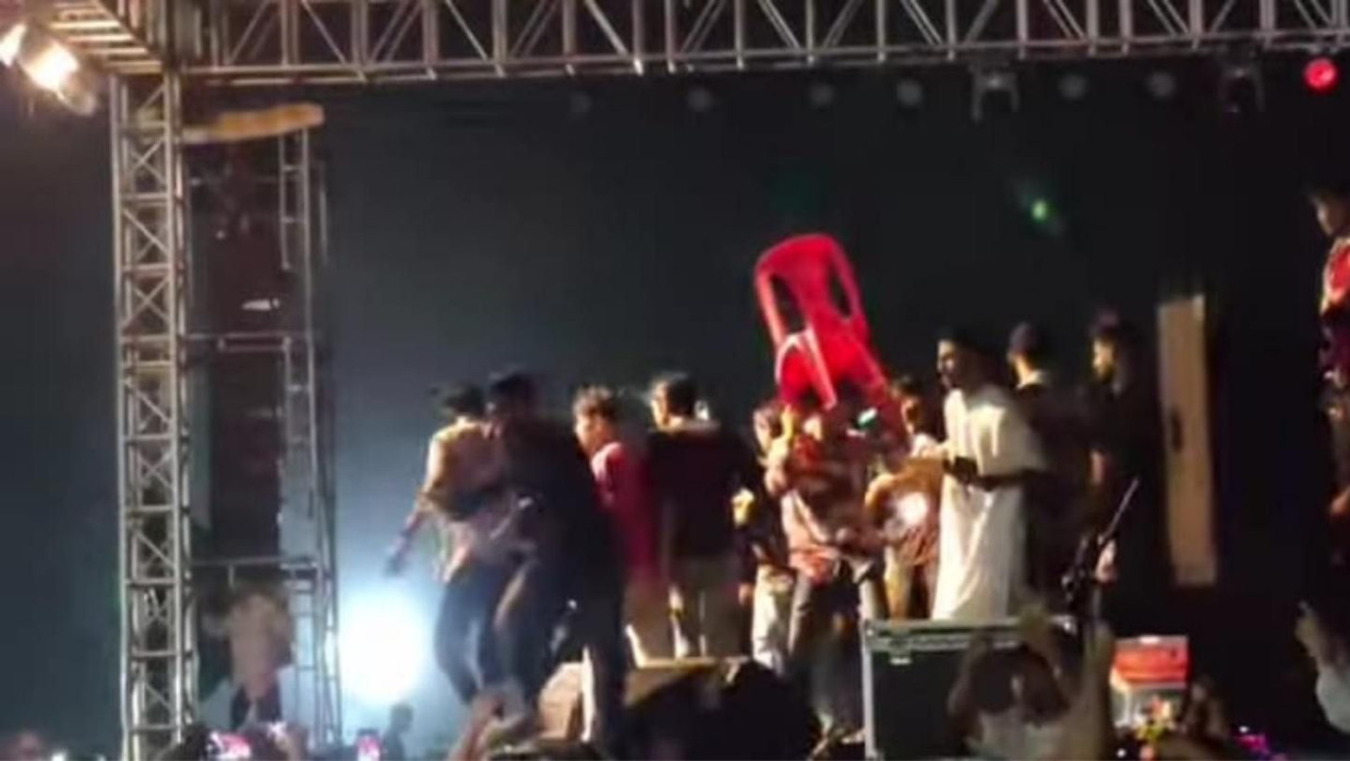 হবিগঞ্জে বৃন্দাবন সরকারি কলেজে কনসার্টে