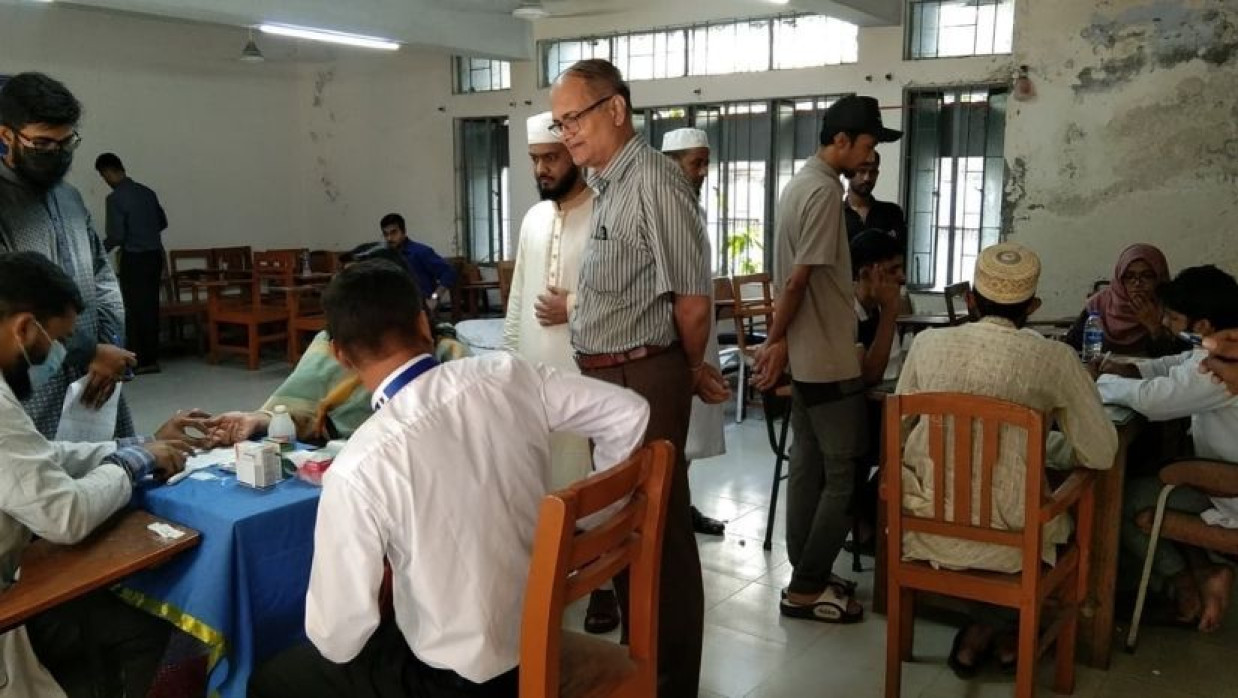 সরকারি টিচার্স ট্রেনিং কলেজে শিবিরের উদ্যোগে মেডিকেল ক্যাম্প ও রক্তদান কর্মসূচি