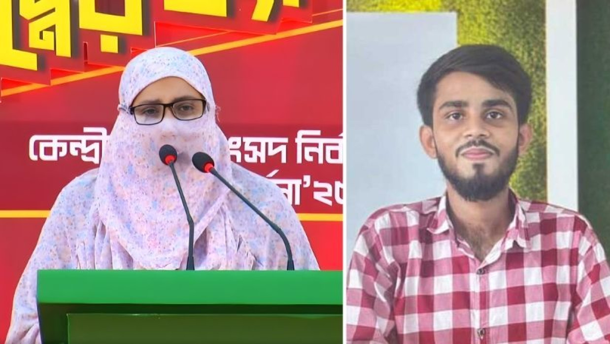 মা কহিনুর আক্তার ও শহীদ ফয়সাল আহমেদ শান্ত