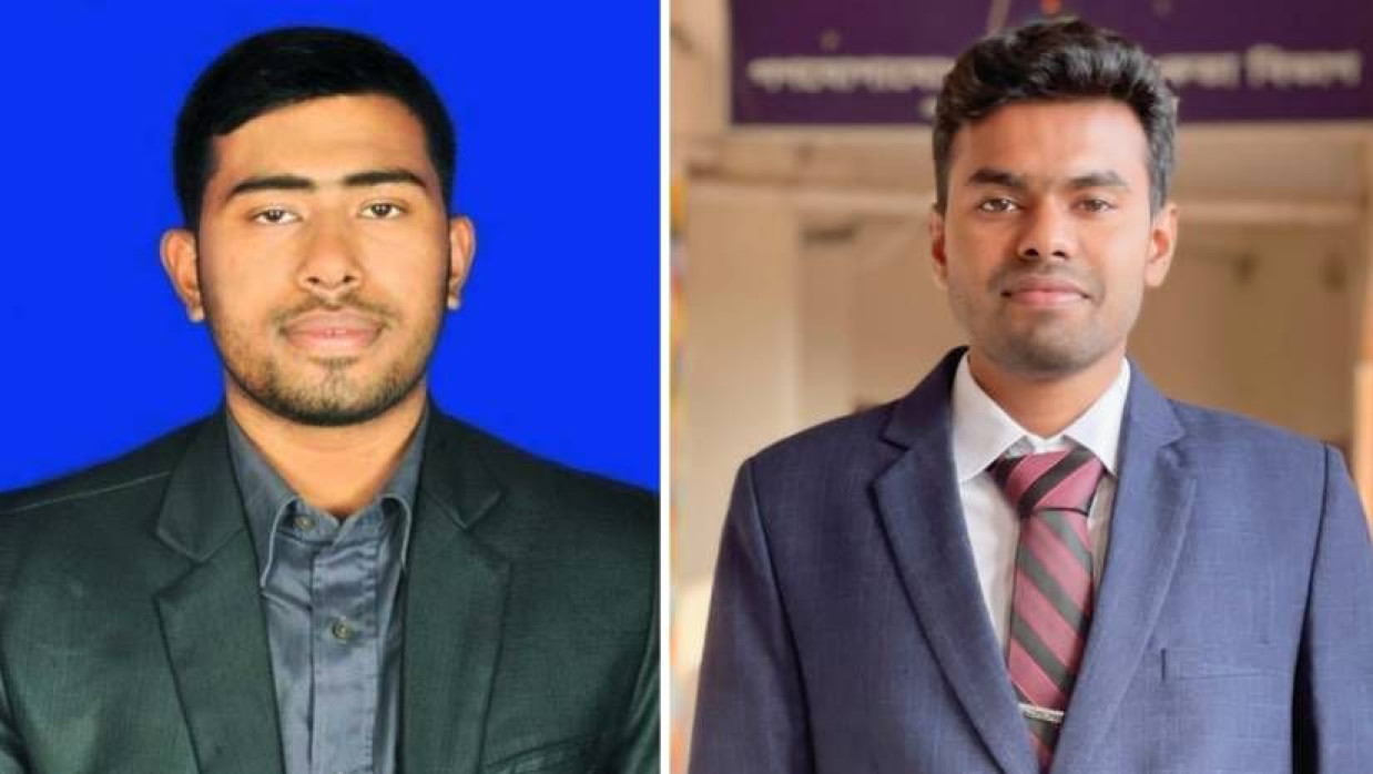 আরিফ হোসাইন ও মো. আবু উবাইদা