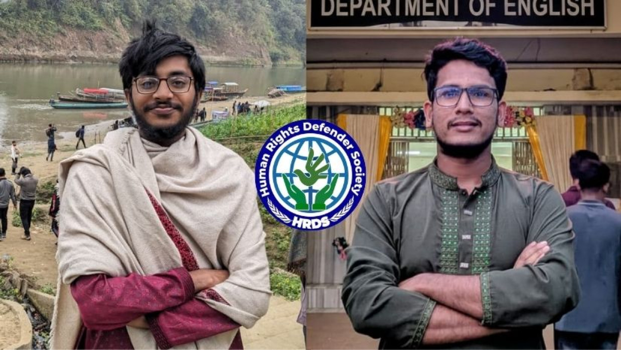 সভাপতি মোহাম্মদ ওমায়ের এবং সাধারণ সম্পাদক মারুফ রেজা মাসুম