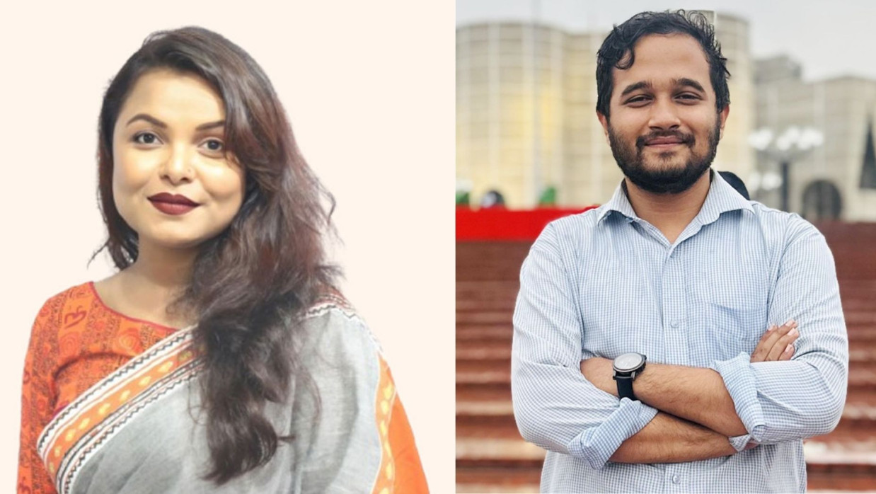 মেহের আফরোজ শাওন ও মীর মাহবুবুর রহমান স্নিগ্ধ