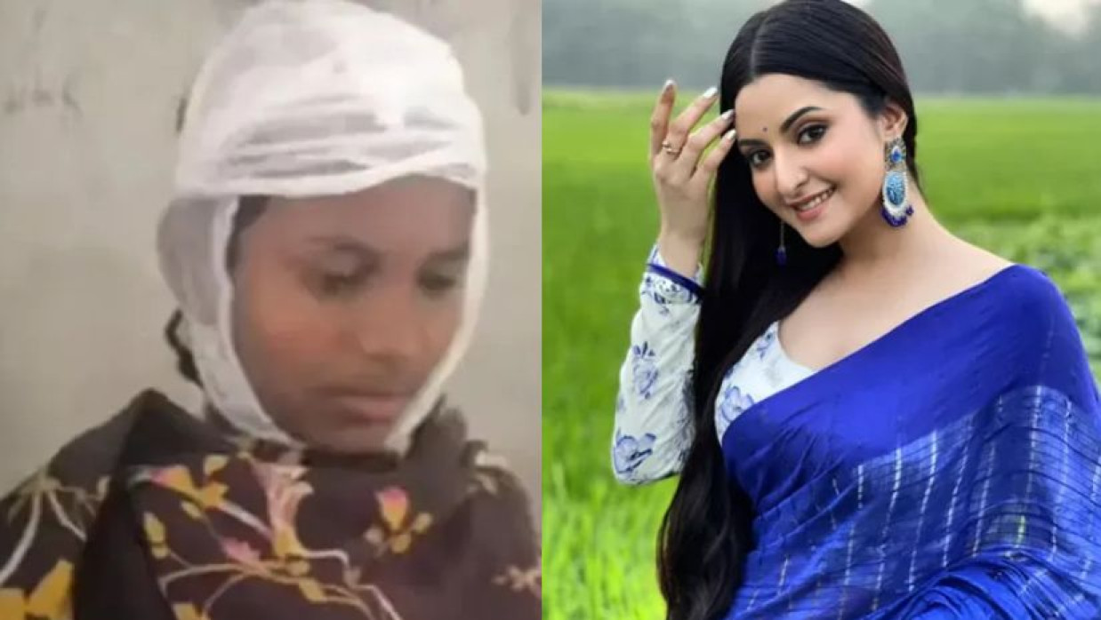 আহত ছাত্রী ও পরিমনি