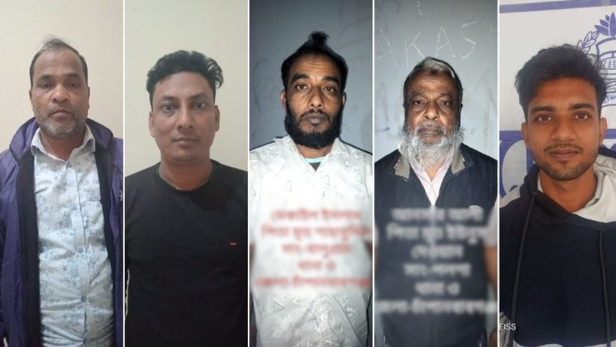 গ্রেপ্তার ৫ নেতাকর্মী