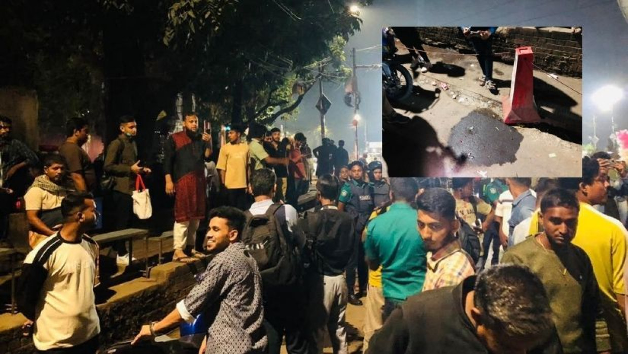 টিএসসিতে ককটেল বিস্ফোরণ