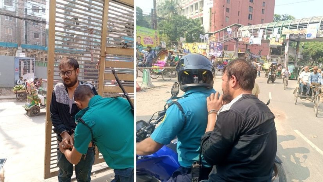 সূত্রাপুর থানা ছাত্রলীগের সহ-সভাপতি সিফাত হোসেন সিয়ামকে গ্রেপ্তার করেছে পুলিশ।