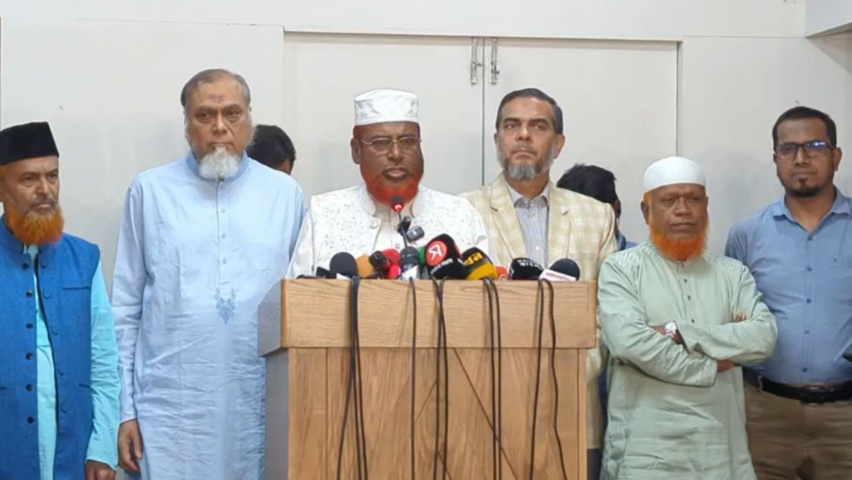 প্রেস ব্রিফিংয়ে জামায়াত সেক্রেটারি