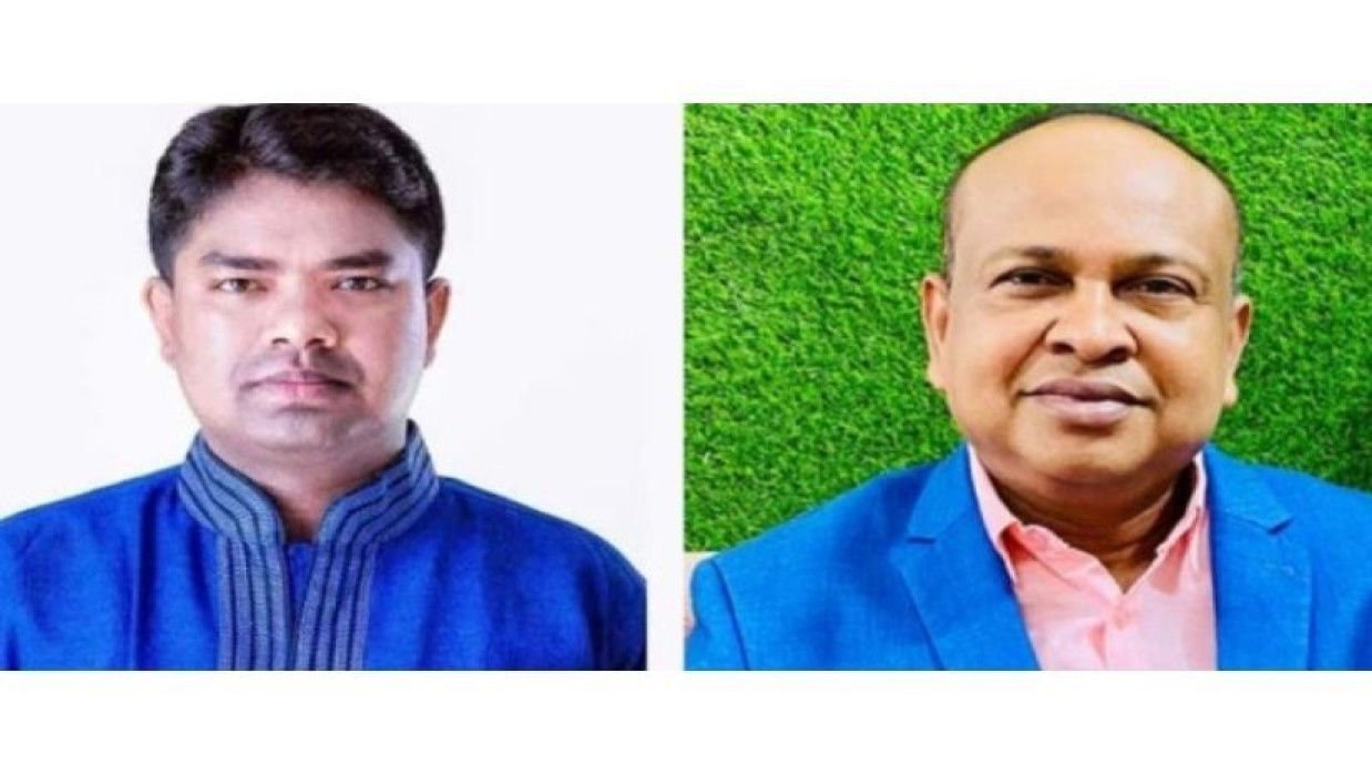 সাবেক ভাইস চেয়ারম্যান আনোয়ার হোসেন বিপুল ও কাউন্সিলর শেখ জাহিদ হাসান মিলন