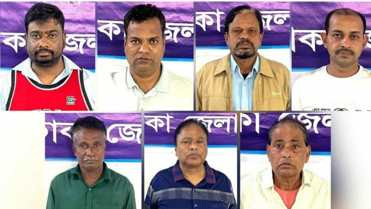 গ্রেপ্তারকৃত নেতাকর্মীরা