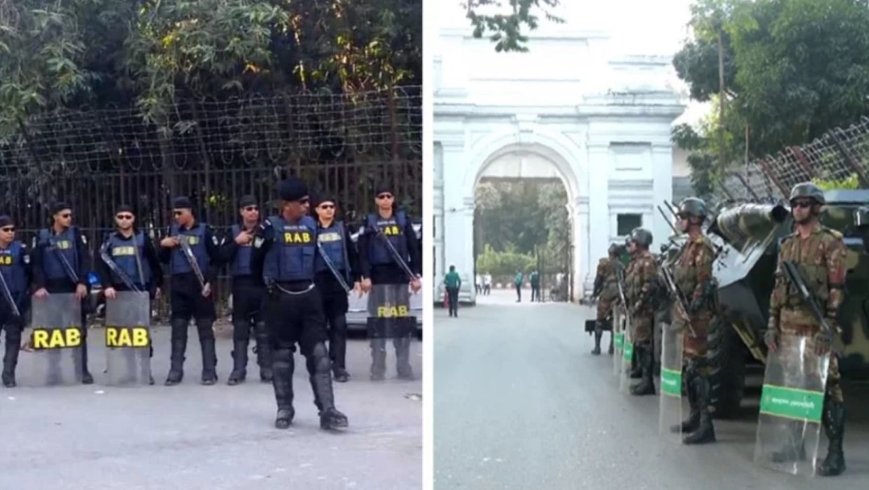 হাসিনার মামলার রায়কে ঘিরে ট্রাইব্যুনালের চারপাশে সর্বোচ্চ সতর্কতা