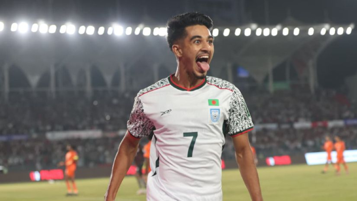 গোলের পর মোরসালিন 