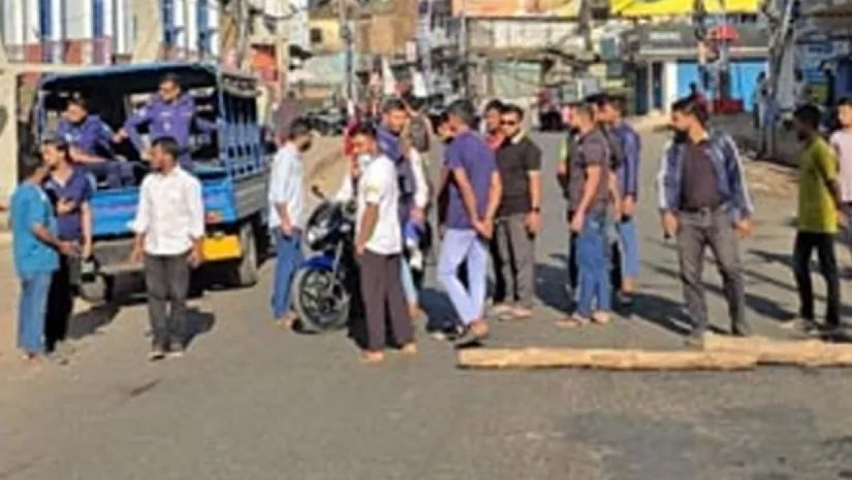রাঙামাটিতে হরতাল চলছে