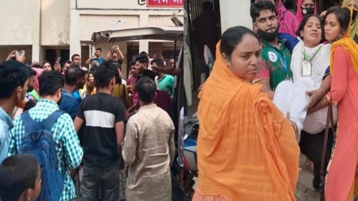 ভূমিকম্প আতঙ্কে টঙ্গীর কারখানায় হুড়োহুড়ি