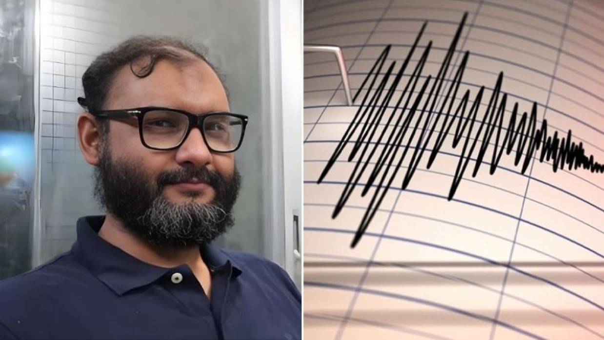 ব্যারিস্টার আরমান ও ভূমিকম্পের প্রতীকী ছবি