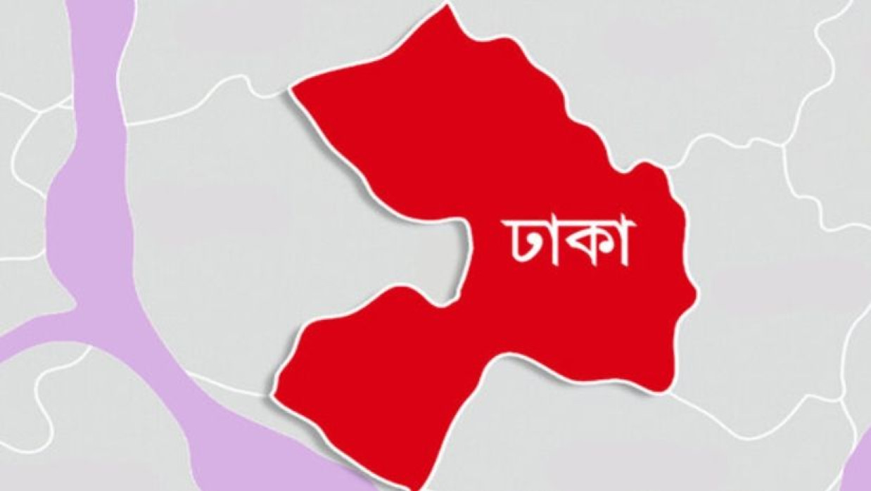 ঢাকা জেলার মানচিত্র