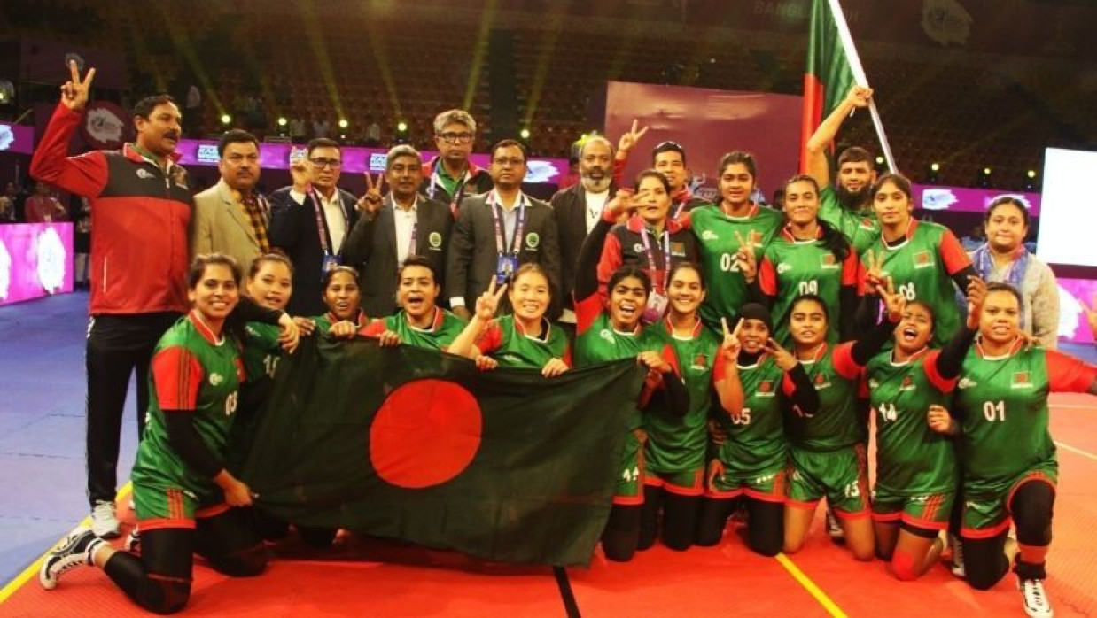 বিশ্বকাপে বাংলাদেশ নারী কাবাডি দল