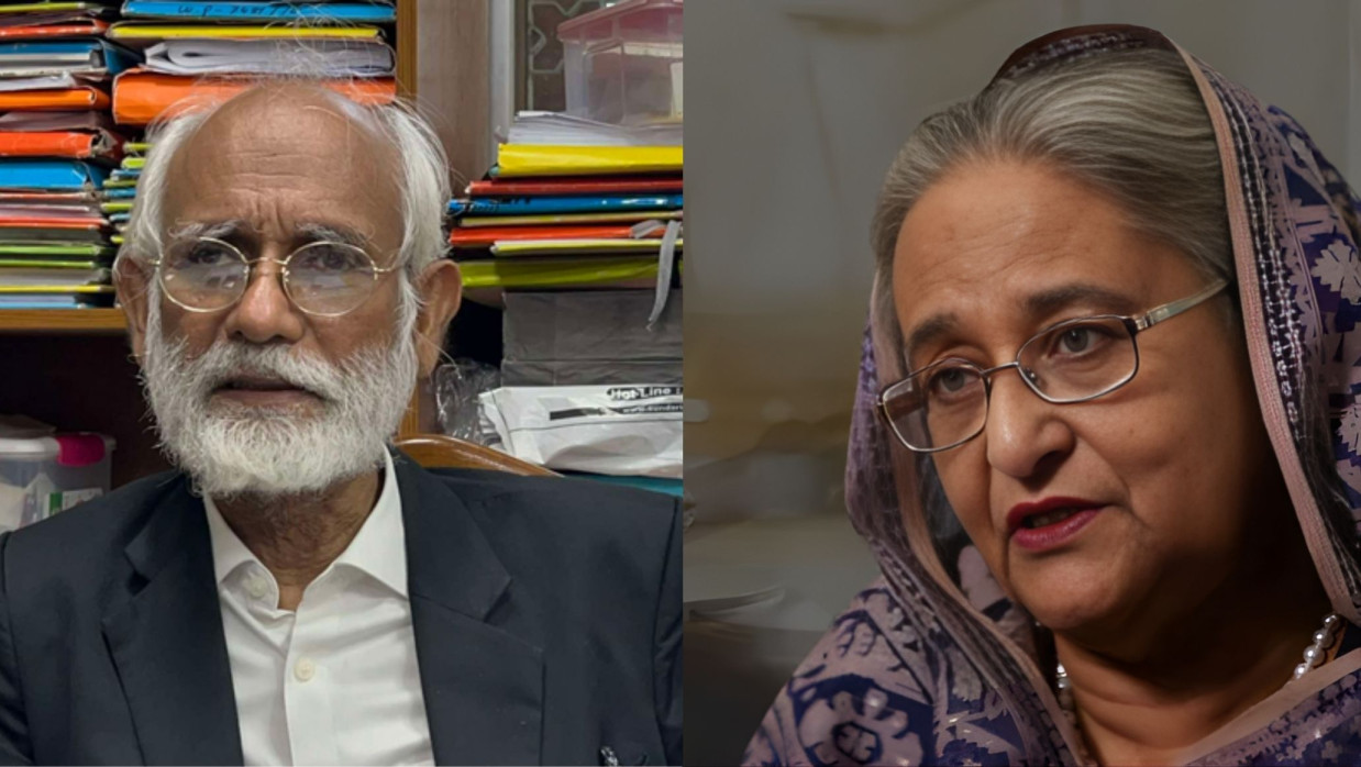 জেড আই খান পান্না ও শেখ হাসিনা