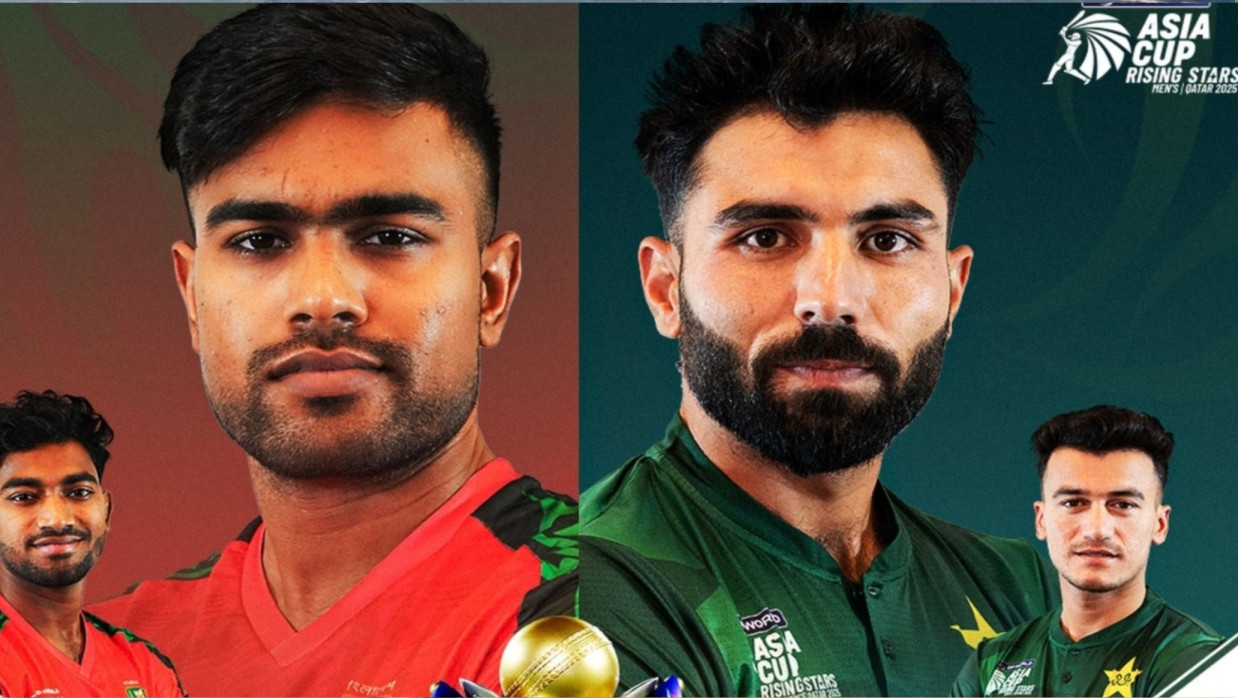 রাইজিং স্টারস এশিয়া কাপে মাঠে নামছে বাংলাদেশ-পাকিস্তান