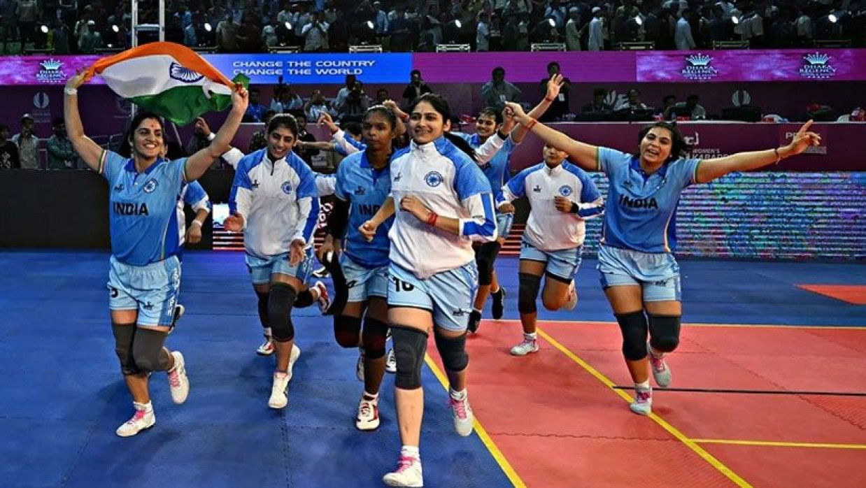 জয়ের পর ভারতের উচ্ছ্বাস 