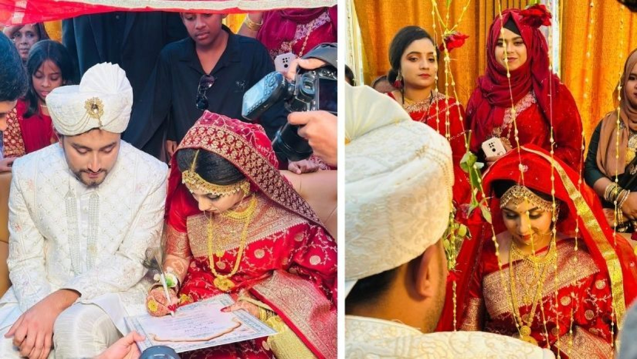 বিয়ের অনুষ্ঠানে ফারহান সাদিক