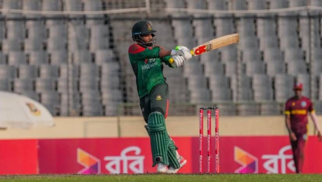 তাওহীদ হৃদয়ের ব্যাটিং 