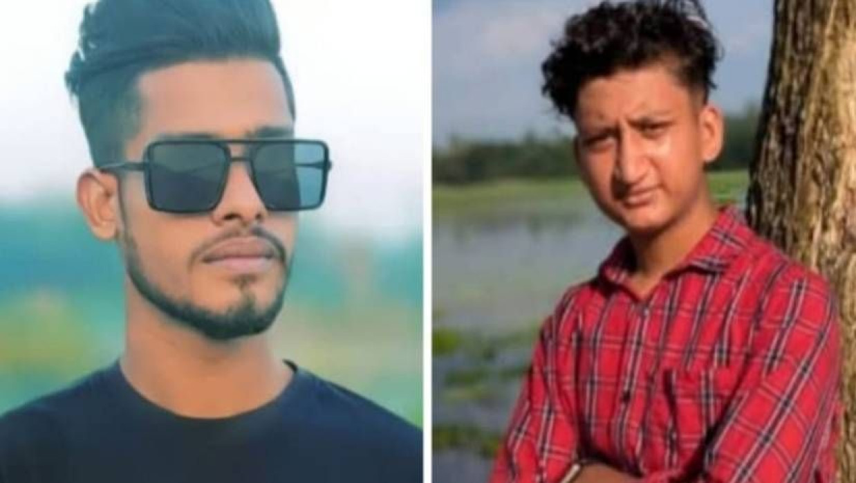 নিহত হৃদয় হোসেন ও নাজমুল হাসান