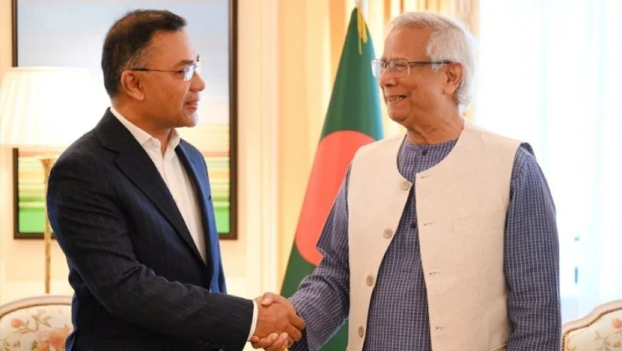 ড. মুহাম্মদ ইউনূস ও তারেক রহমান