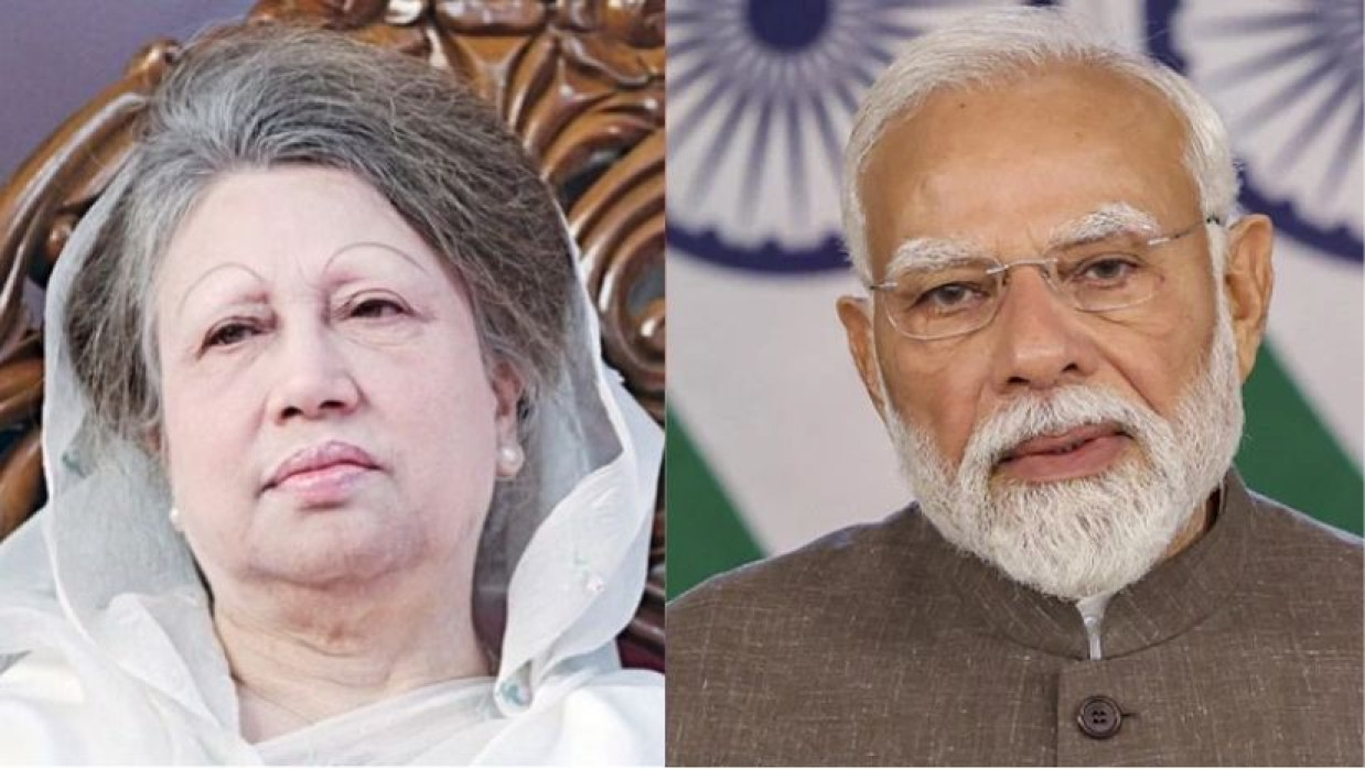 খালেদা জিয়া ও ন‌রেন্দ্র মো‌দি