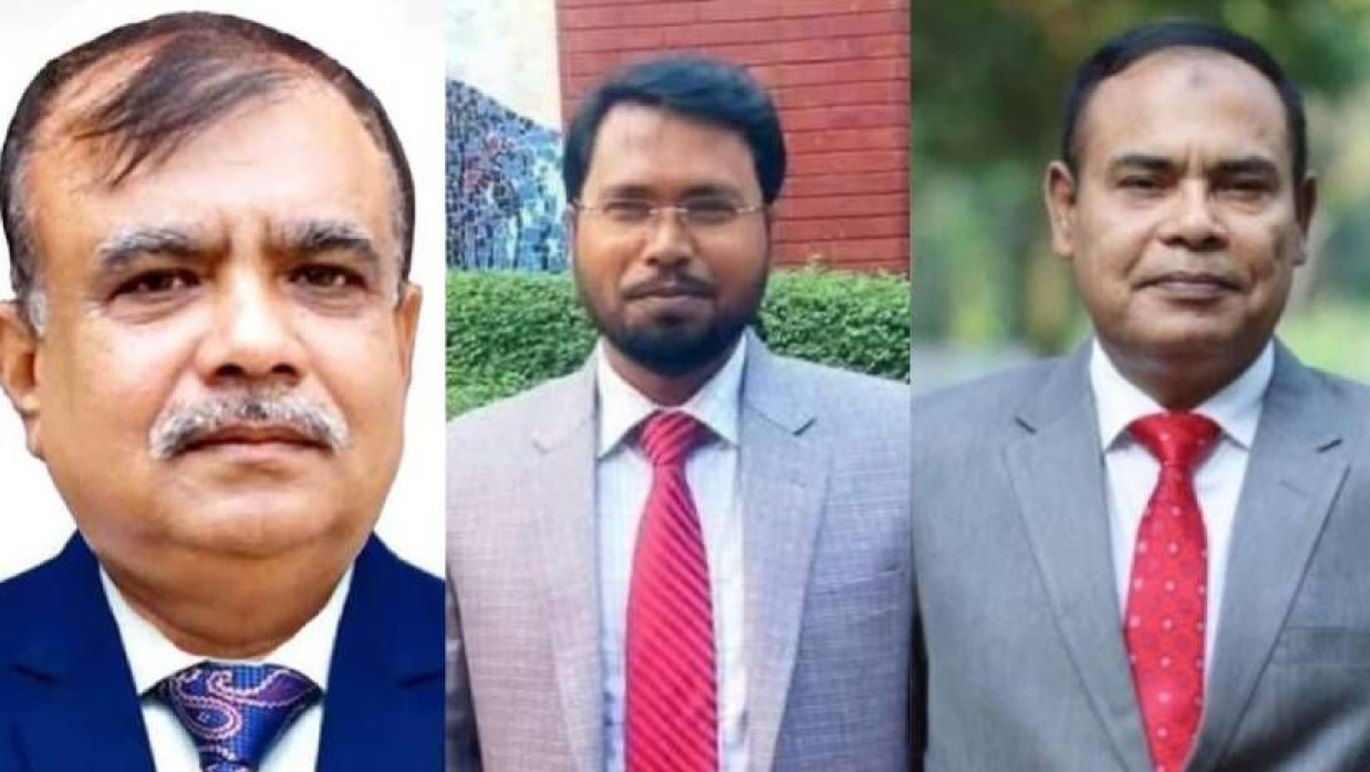 বিভিন্ন কমিটির দায়িত্ব থেকে পদত্যাগ করা তিন শিক্ষক