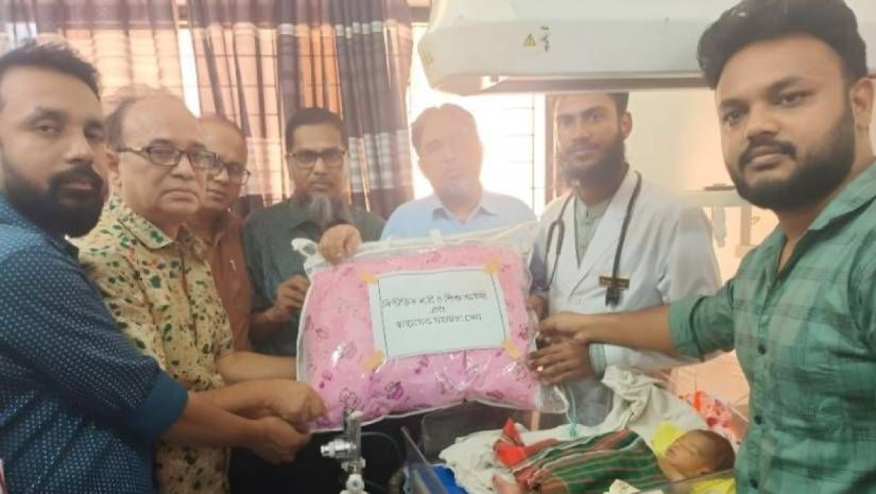 নবজাতককে সহায়তা দেয় নিপীড়িত নারী ও শিশু আইনি এবং স্বাস্থ্য সহায়তা সেল