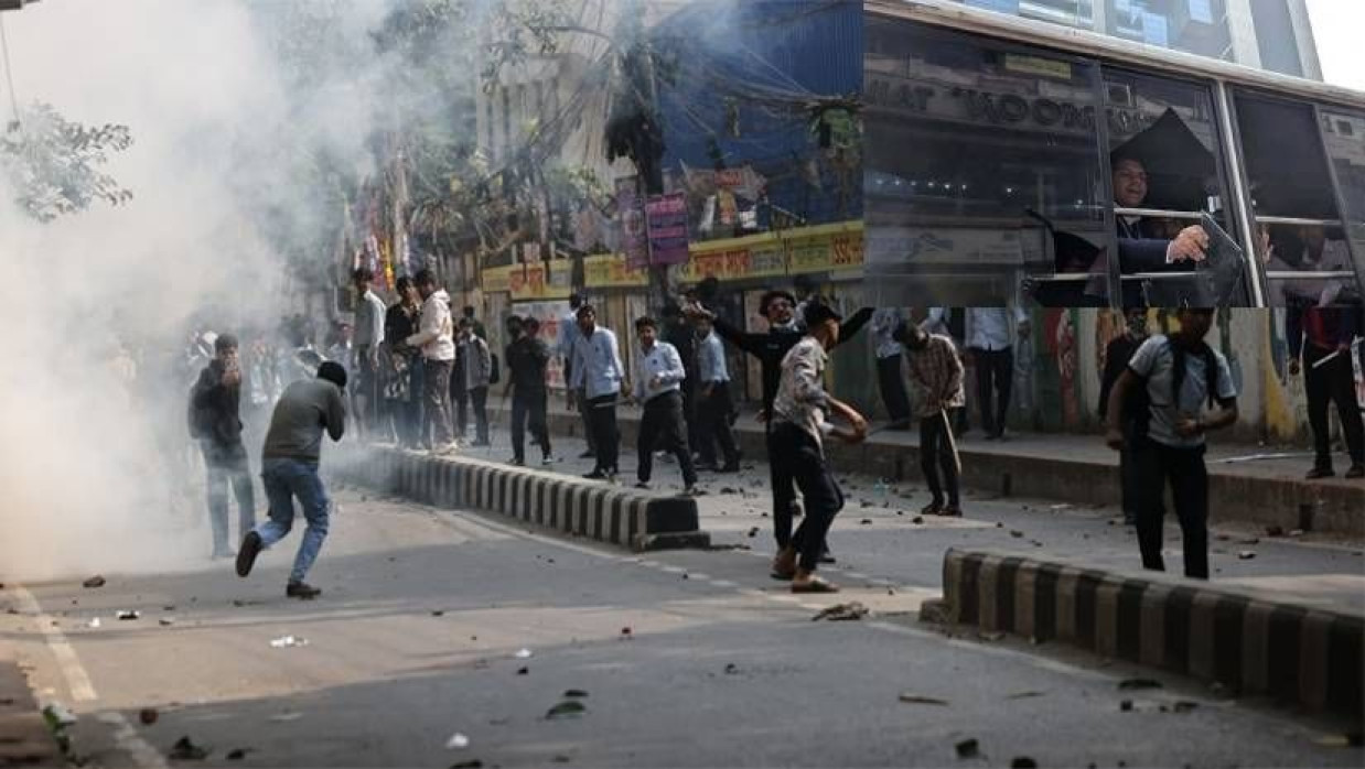 ফের সংঘর্ষে আইডিয়াল-ঢাকা কলেজ শিক্ষার্থীরা