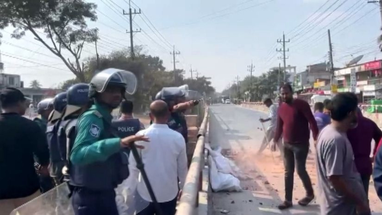 এনসিপি নেতা সাজুর ওপর হামলা