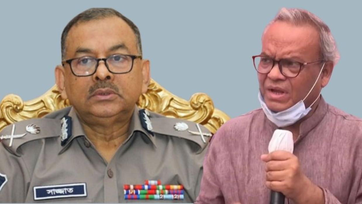 ডিএমপি কমিশনার ও রুহুল কবির রিজভী